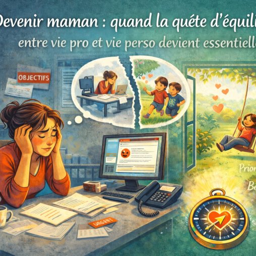 Quand la maternité bouleverse l’équilibre vie pro/vie perso : comprendre pour mieux agir