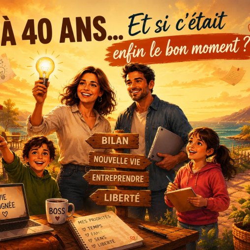 Se reconvertir à 40 ans : trop tard ? Absolument pas 