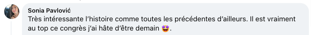 Témoignage Masterclass